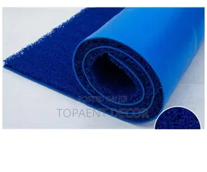 Blue Antislip Fire Resistant PVC Mat