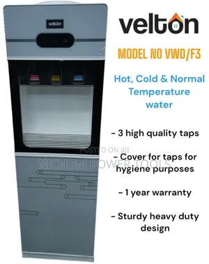 Velton Water Dispenser Hot,Cold Normal Temperature Water