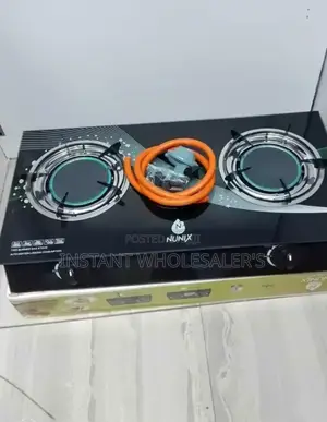 Glass Top 2 Burner Gas Cooker