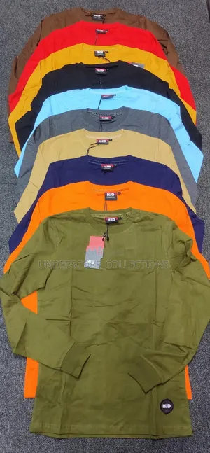 *New Arrivals*  *Mjd Plain Long-Sleeved T-Shirts*