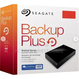 Seagate Backup Plus 5TB External USB 3.0 Hard Drive, Black