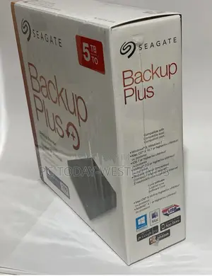 Seagate Backup Plus 5TB External USB 3.0 Hard Drive, Black