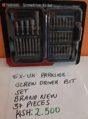 Screw Driver Bit Set New High STD Metal Long-lasting Ex-uk