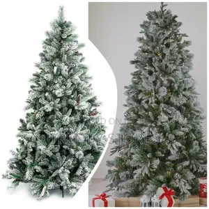 Snow Flaked Christmas Tree