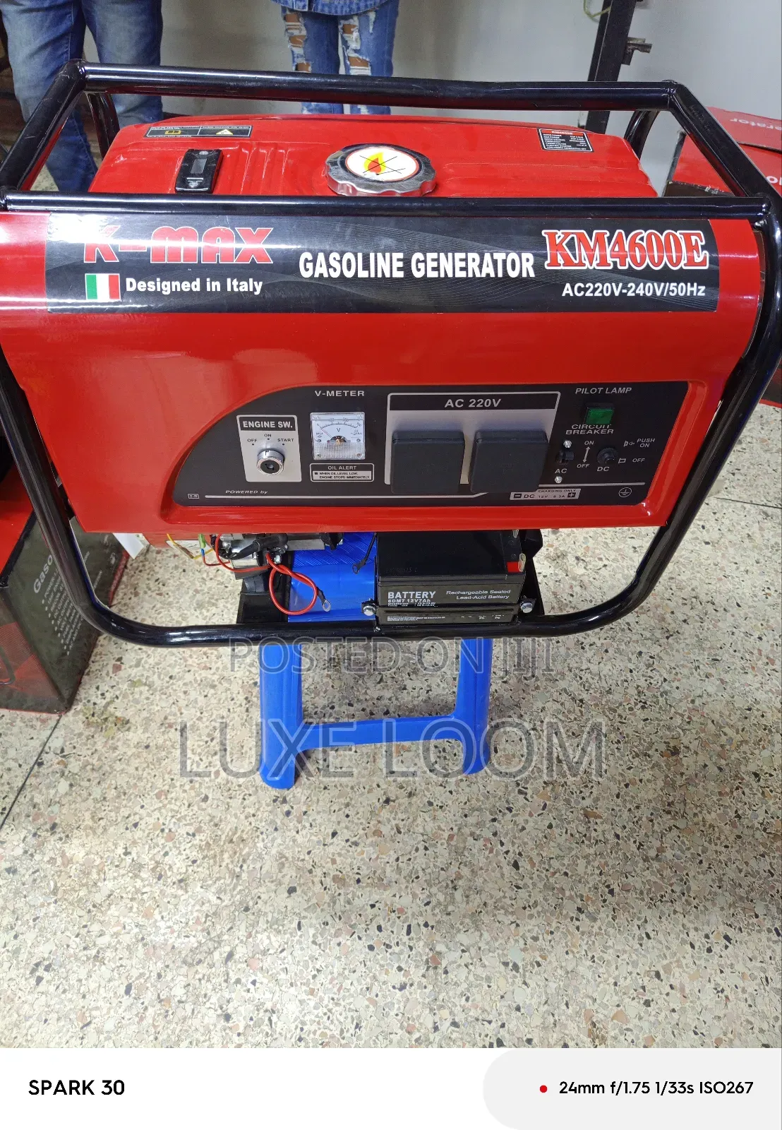 K-Max Gasoline Generator