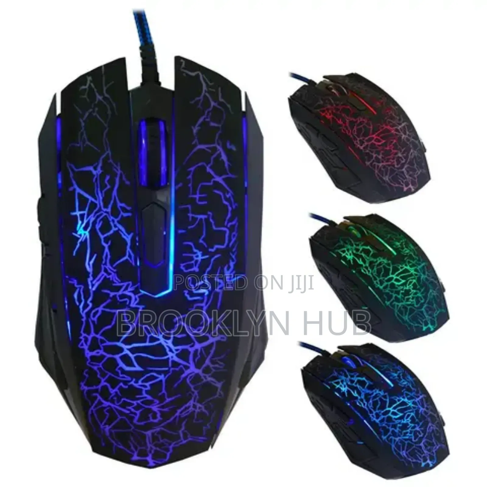 Glowing Led Gaming Mouse (With Backlight)