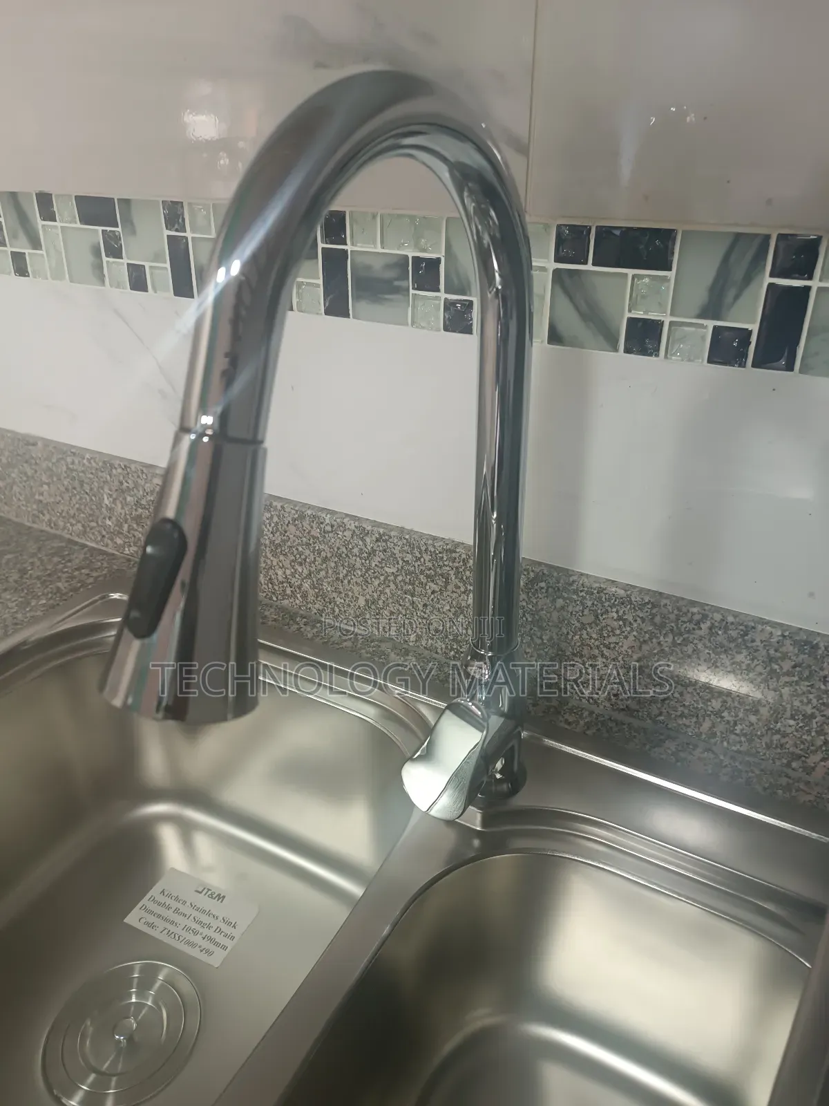 Stainless Pulldown Kitchen Mixer Tap