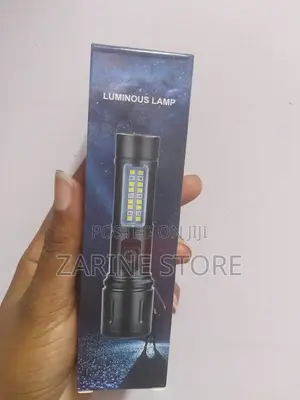 Luminous Lamp Flashlight Torch Usb Charging Uses Lithium