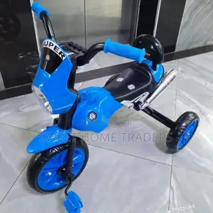 Tricycle With Torch Blue