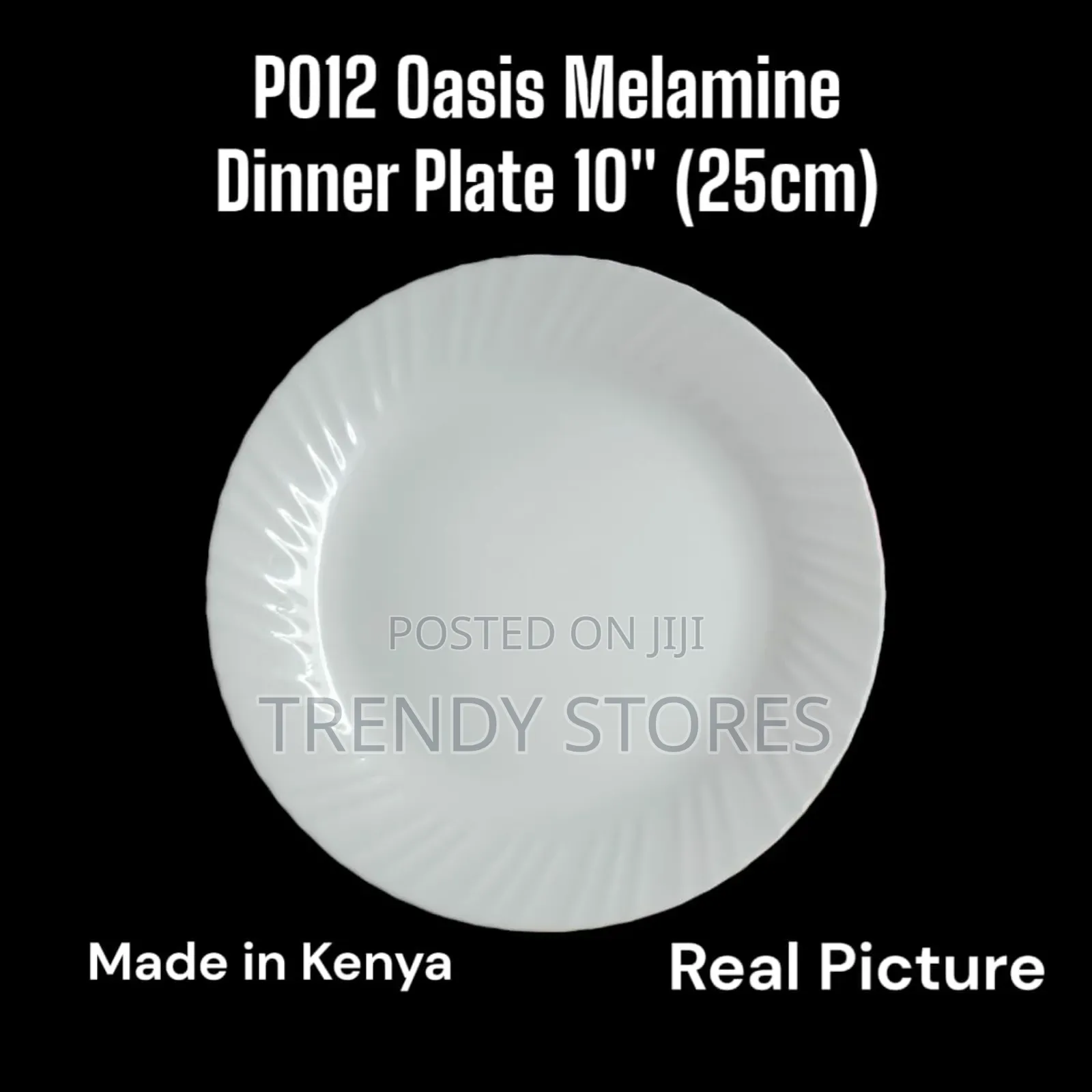 Oasis Melamine Round Dinner Plate