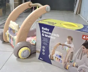*Push Walker With Piano Playmat^ 