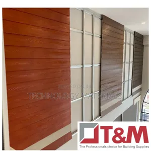 Uncolored Cladding Planks