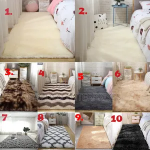 Warm Soft Bedside Fluffy Mats, Size:* 120cm*180cm