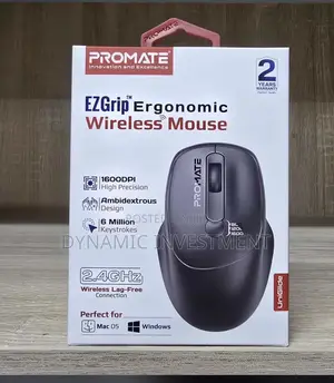 Promate Ergonomic Wireless Mouse