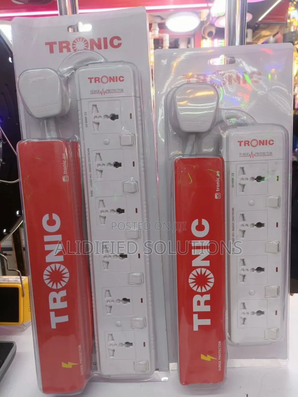 Tronic 6way Extension With Surge Protector