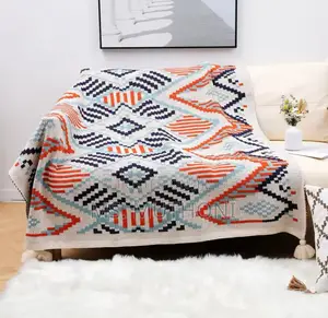 Quality Modern Throw Blanket - Knitted