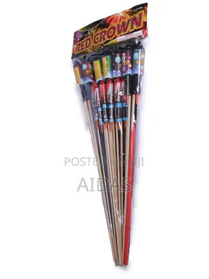 7 PCS Big Burst Rocket Fireworks
