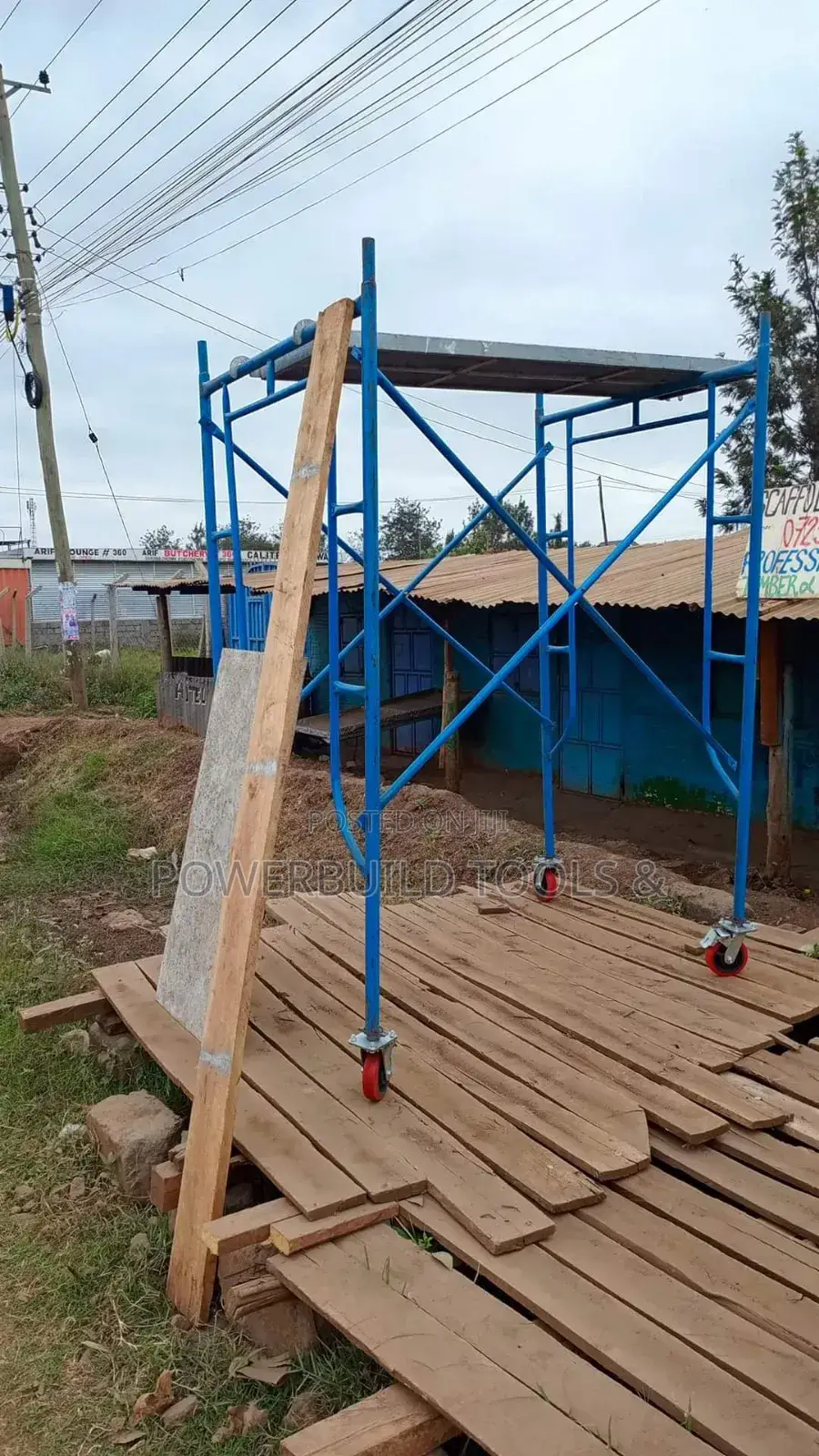 Heavy Scaffolding Set