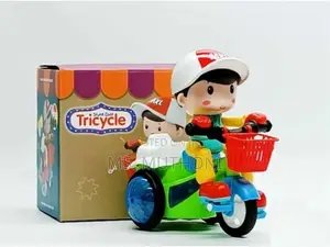 Stunt Tricycle Bike With Light and Music