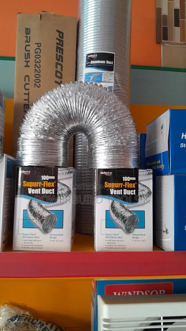 100mm Flex Aluminium Ventilation Duct