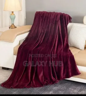 Warm Fleece Vervet Coloured Blankets Size: 6x6