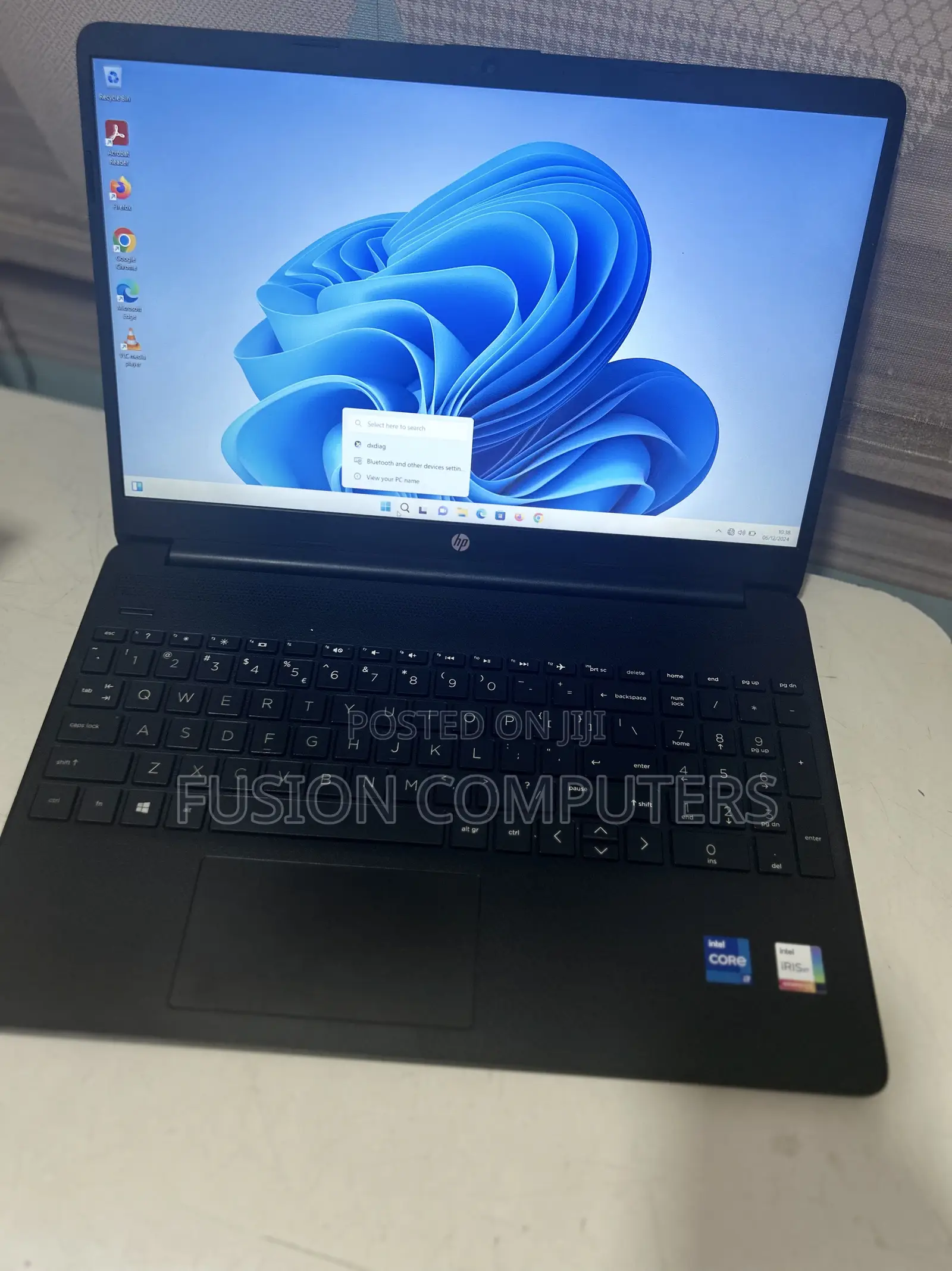 Laptop HP 15s 8GB Intel Core I7 SSD 512GB