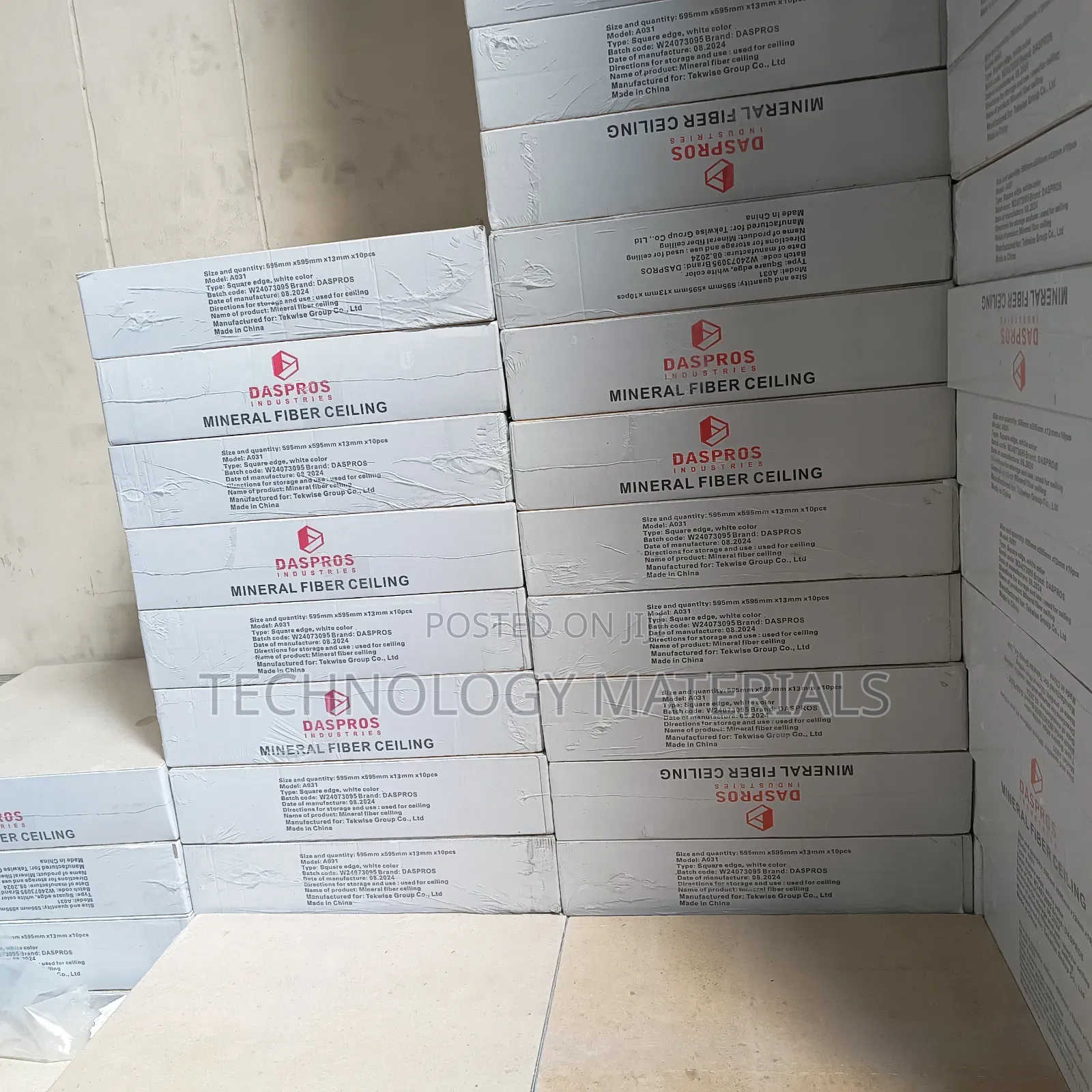 Tegular 14mm Accoustic Ceiling Board
