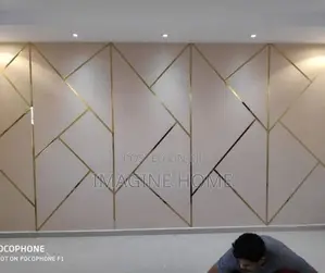 Brown Wallpaper With Shine Shades Line