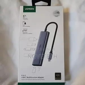 Ugreen 6 in 1 USB-C Multifunction Adapter - New