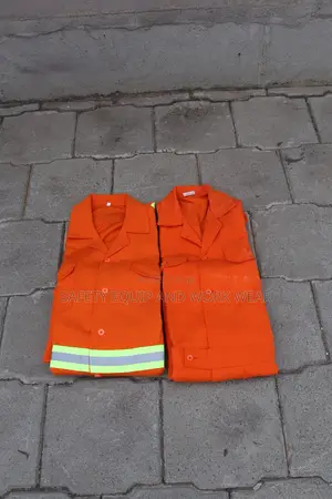 Overalls (Orange) Reflected And Non Reflected
