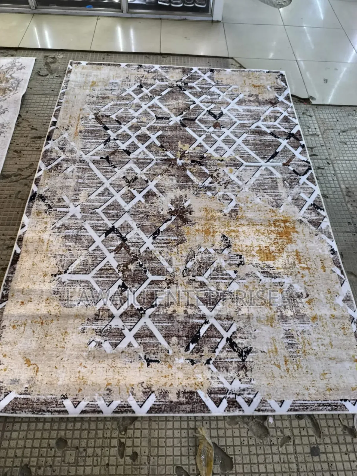 Brown 5*8 3D Carpet