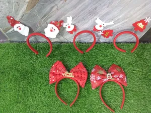 ✓ Christmas Head Tiara / Wrist Band
With Lights