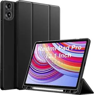 Smart Flip Cover for Redmi Pad Pro 12.1 Inch -Black