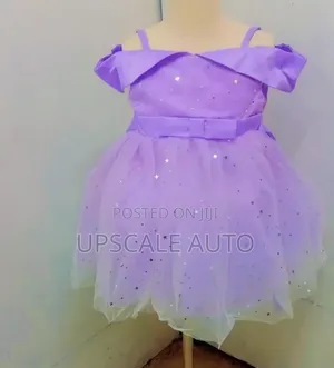 Summer Purple Girls Dress