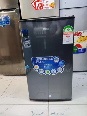*Mika Single Door Fridge 93litres_black