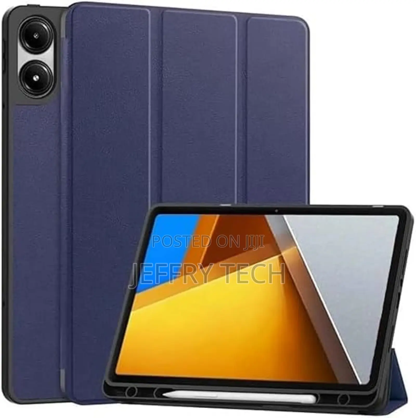 Smart Flip Case for Xiaomi Poco Pad PU Leather Case