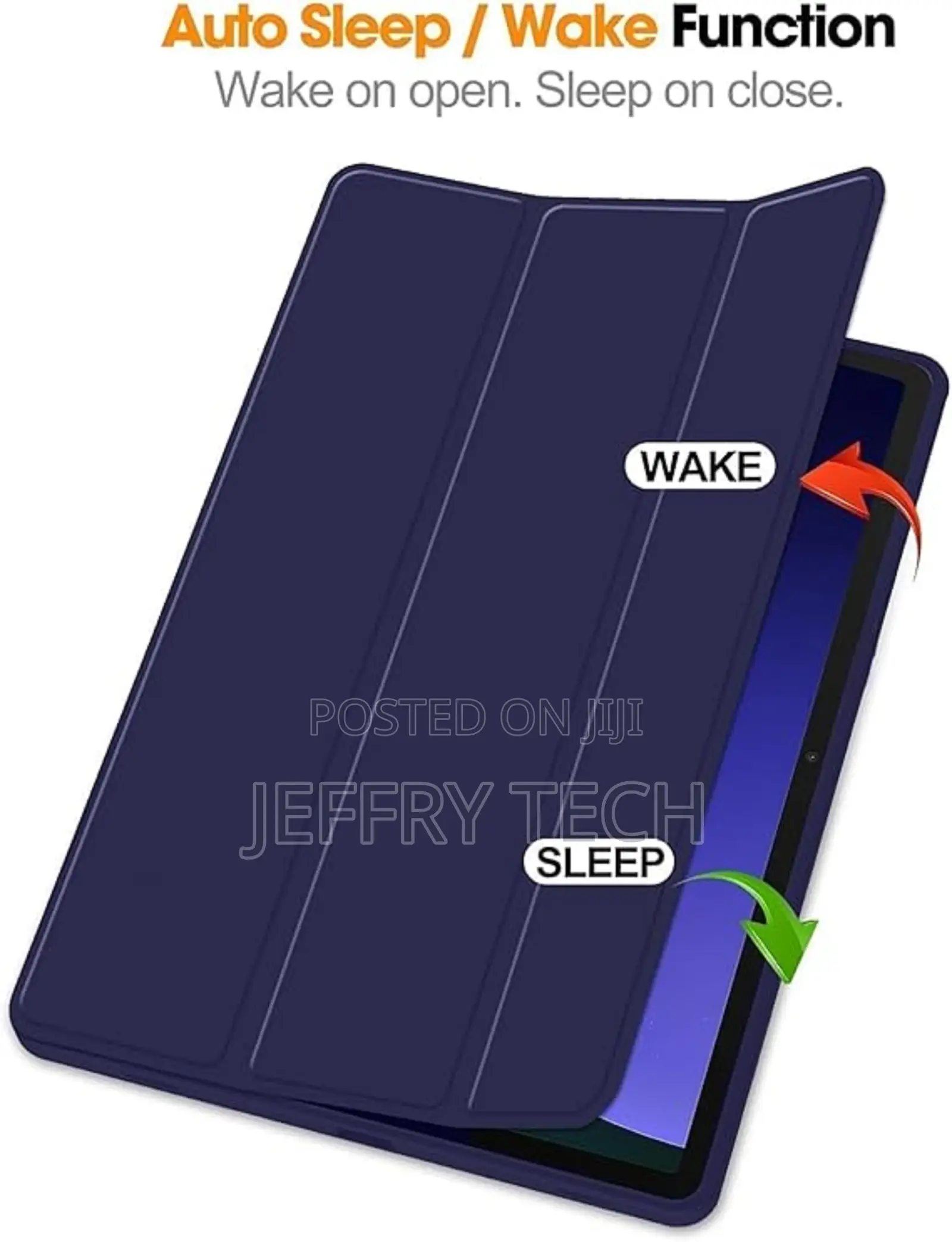 Smart Flip Case for Xiaomi Poco Pad PU Leather Case