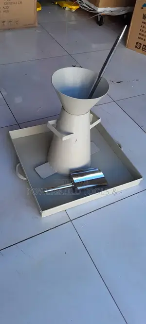 Slump Cone Test Apparatus for Testing Fresh Concrete