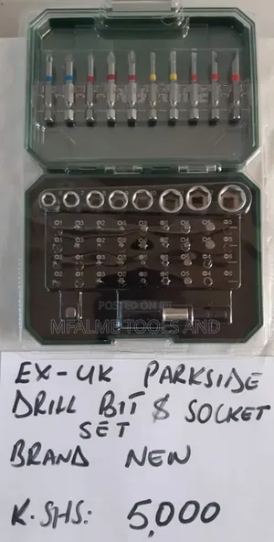 Bit Socket Set, Brand New Genuine Parkside Ex-Uk