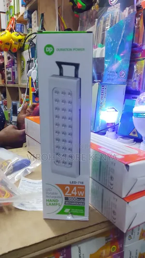 Dp Emergency Lamp LED 716 Light 24 Watts - Rechargeable