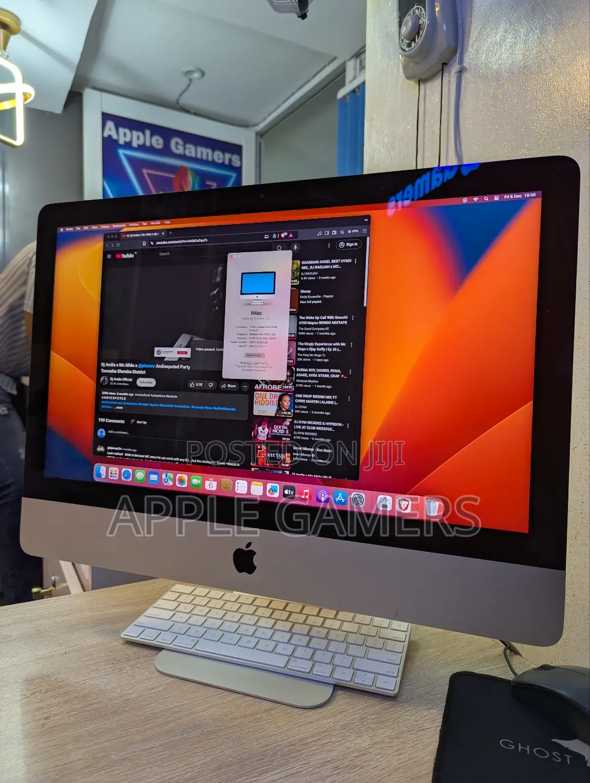 Desktop Computer Apple iMac 8GB Intel Core I5 SSD 1T