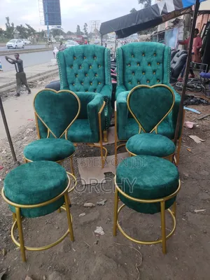 King Chair Plus Stools and Love Seats
