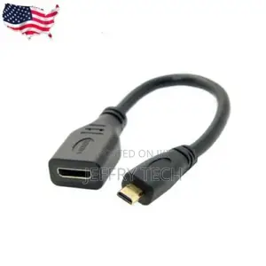 Micro HDMI Type D Male to HDMI Type a Female Cable Adapter C