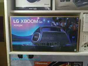 LG XBOOM Go XG9QBK Portable Bluetooth Speaker With Stage