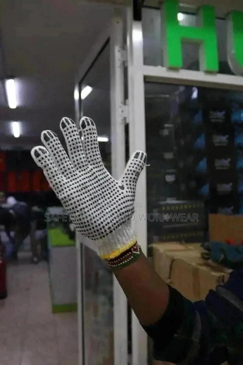 Gloves Cotton Dotted Hand Cover