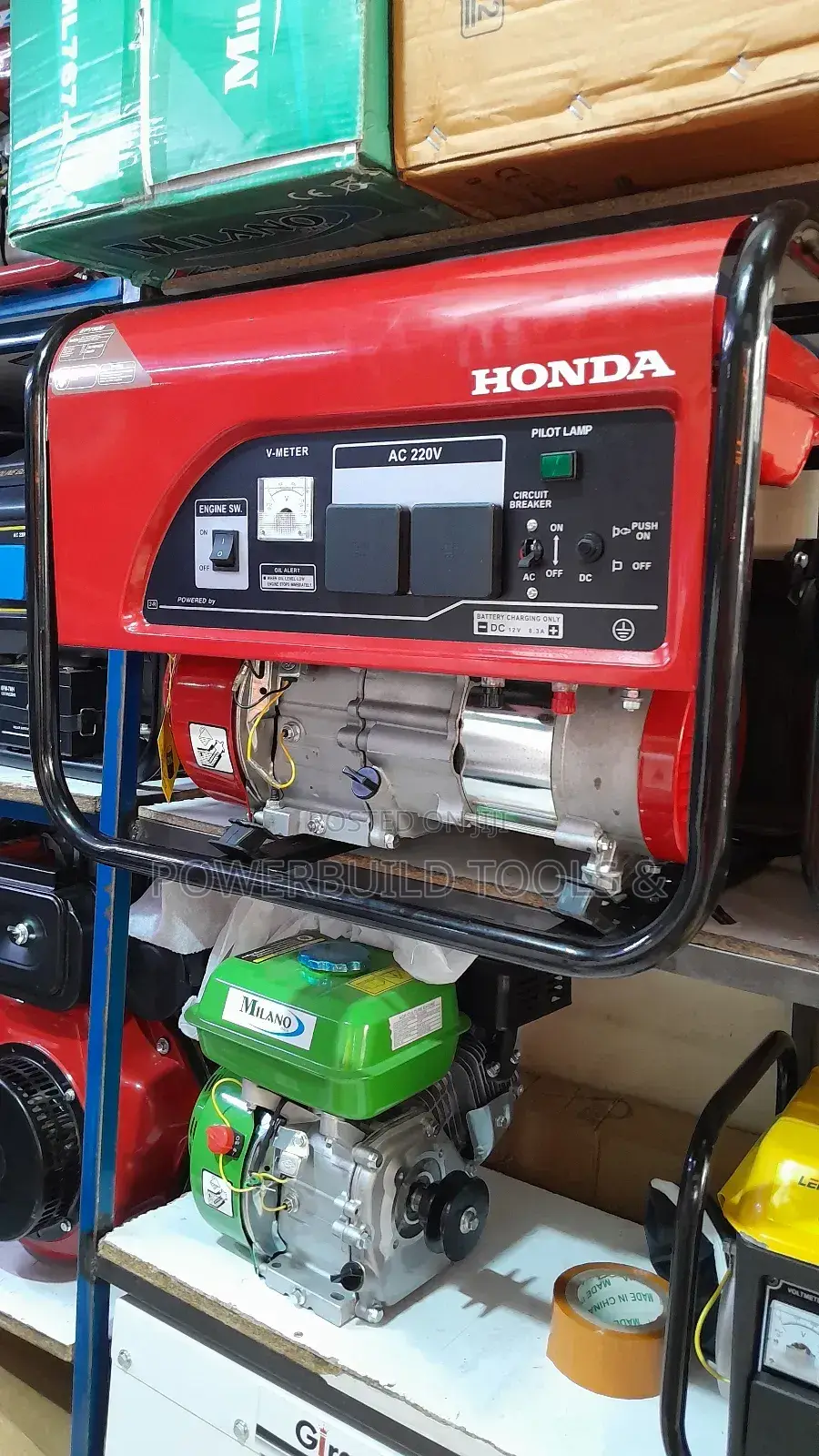 Honda Japan Manual Start 7.5kva