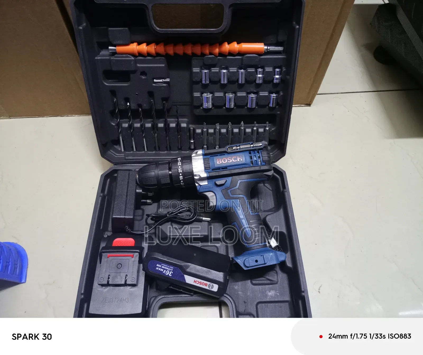 Bosch Cordless Drill Set