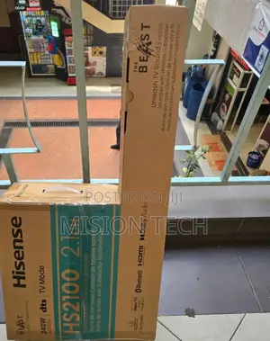 Hisense Hs2100 - 2.1ch Soundbar With Wireless Subwoofer