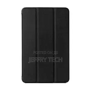 Smart Flip Cover for Infinix Xpad - Black