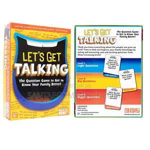 Let’S Get Talking Card Game